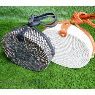 Oval  Ata Rattan Rafia  Bags women style best quality